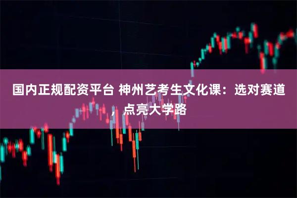 国内正规配资平台 神州艺考生文化课：选对赛道，点亮大学路