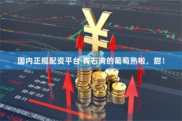 国内正规配资平台 青石湾的葡萄熟啦，甜！